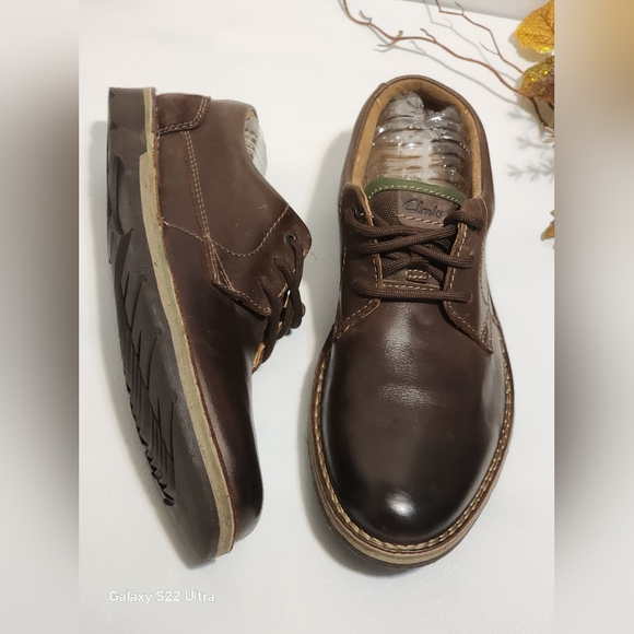 Clarks Brown Leather Men´s Shoes